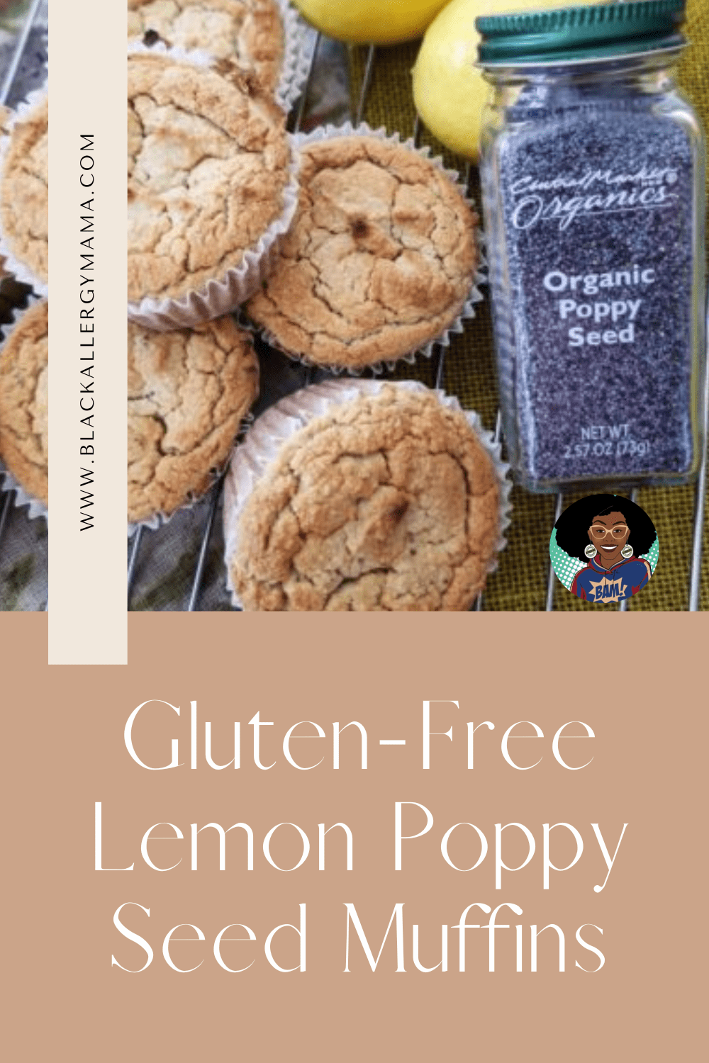 Gluten-Free Lemon Poppy Seed Muffins | Tastybits