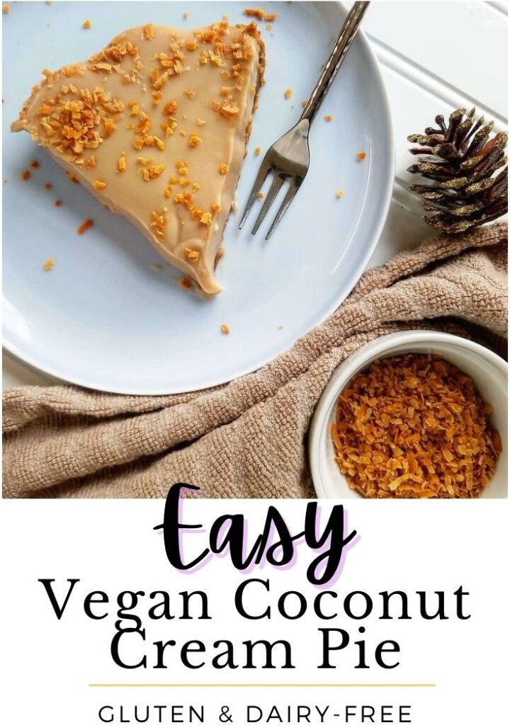 Easy Vegan Coconut Cream Pie